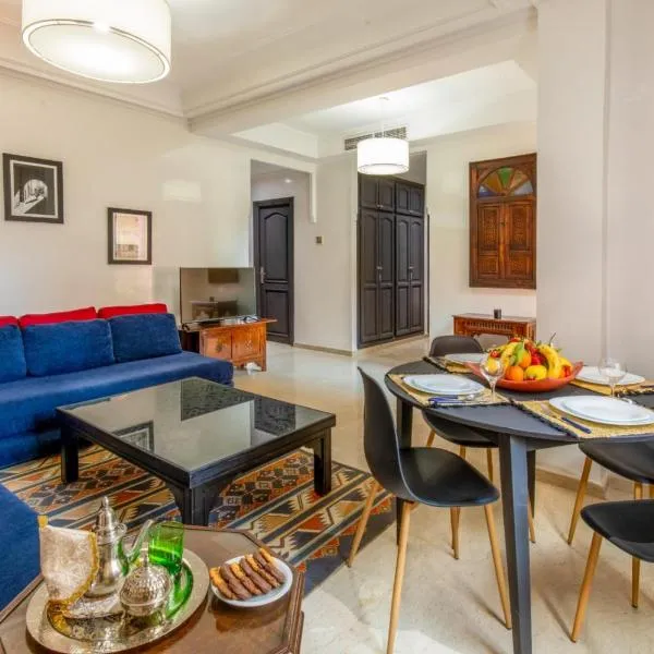 Central Cosy Appartement Avec Piscine, hotel in Marrakesh