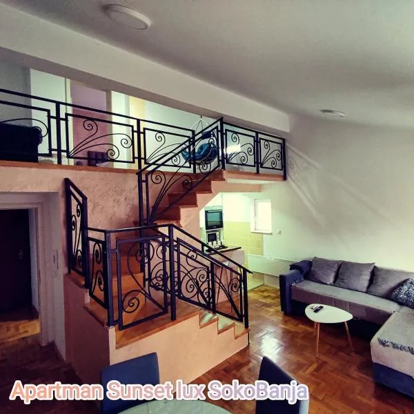 Apartman Sunset Lux, hotell sihtkohas Soko Banja