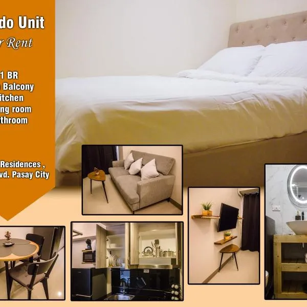 RQ Cozy One Bedroom Condo, Coast Residences Pasay, hotel in Manila