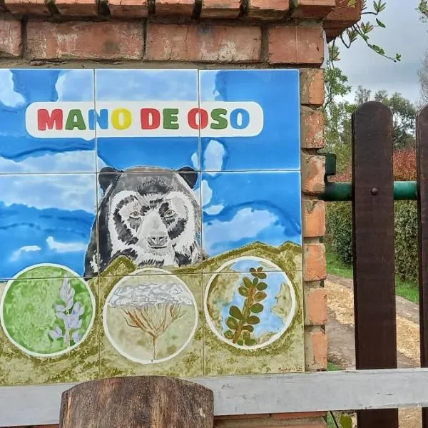Cabañas rurales Mano de Oso Guasca, хотел в Гуаска