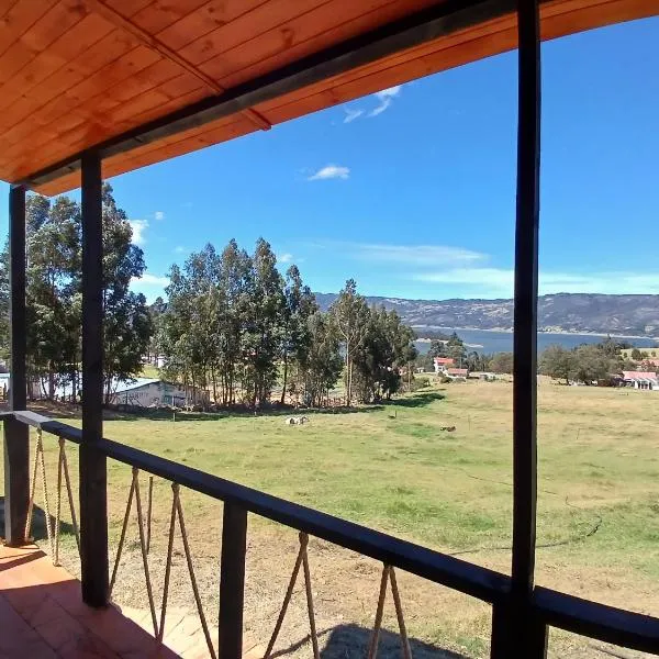 Cabañas Finca las acacias, hotel in Guatavita