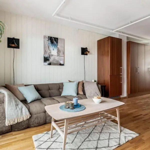 Fjord view by the canal - apartment，位于特隆赫姆的酒店
