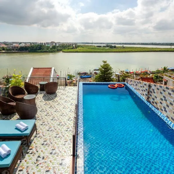 Rockmouse Centre River Villa Hoi An, hótel í Hoi An