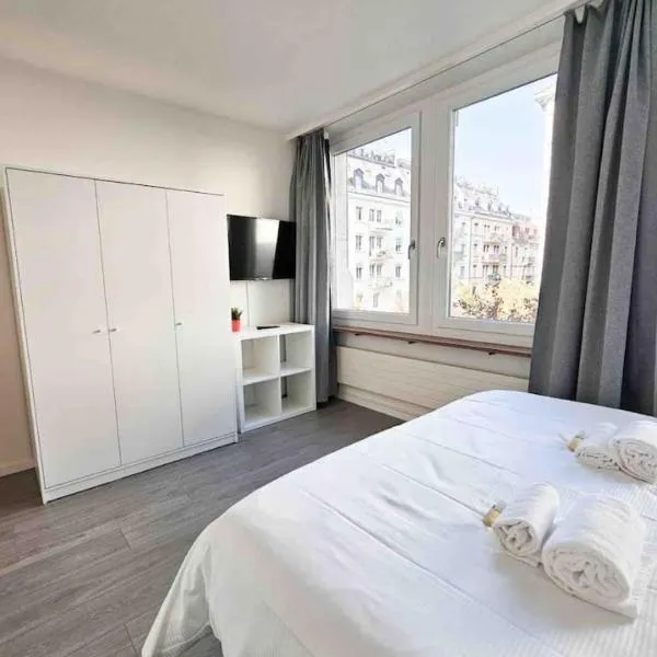 Viesnīca Downtown Deluxe Studio with Queen Bed BE-25 Cīrihē