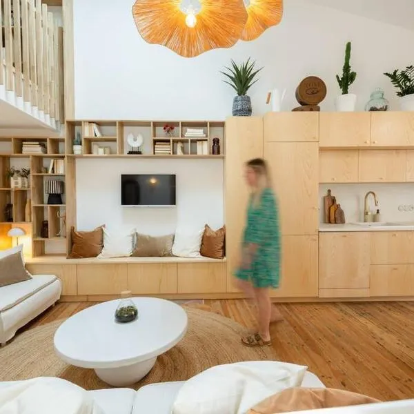 ღ Mezzanine • T4 Spacieux, Lumineux et Cosy, hotel v La Rochelle
