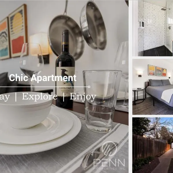 The Red Door Guesthouse - Cozy, Central and Quiet, hotel en Chico