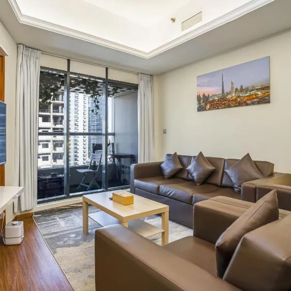 ZAPBED House - Spacious 4 BR with Maids Room Near Metro JLT, hotel v Dubaji