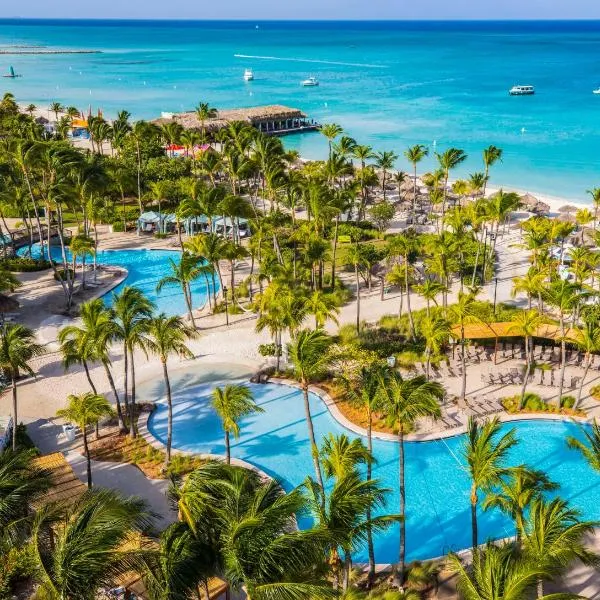 Hilton Aruba Caribbean Resort & Casino, hotel i Palm-Eagle Beach