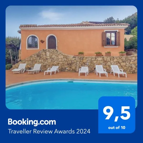 Villa Armonia - Nel cuore della Costa Smeralda, hôtel à Abbiadori