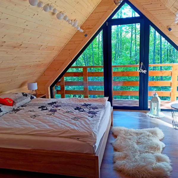 Las Lorien - wynajem domków letniskowych, ξενοδοχείο σε Roczyny