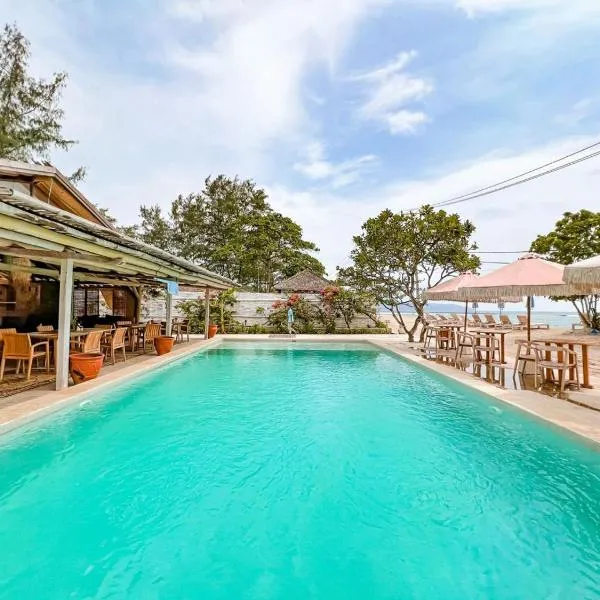 Café Gili Beach Bungalows, hotel en Gili Meno