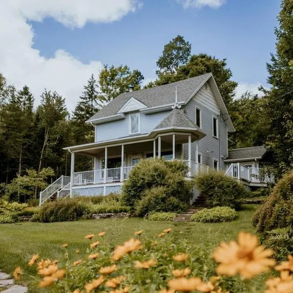 Chalet - Le Blue Hill,位于Saint Adolphe D'Howard的酒店