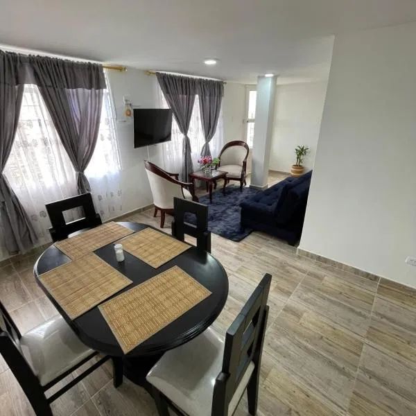 Apto buga valle cerca a la basilica, hotel din Buga