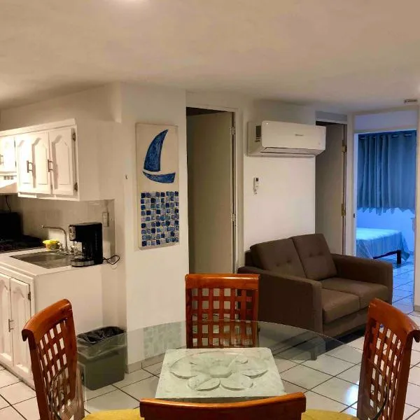 302 Excelente apto muy Cerca de Playa, khách sạn ở Mazatlán