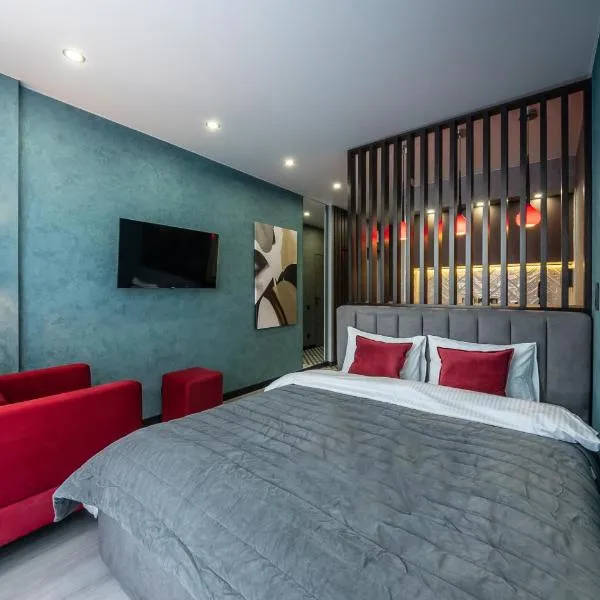 Видові апартаменти на Дніпро від MYFREEDOM, hotel in Kyiv
