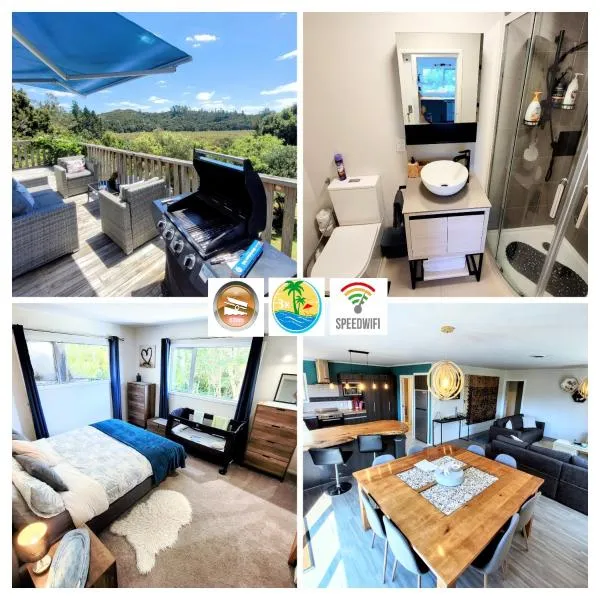 Unique Estuary & Bird Apartment in Te Haumi Paihia, hotel di Paihia