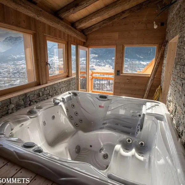 Le Chalet des Sommets à Briançon, hotel v destinaci Puy-Saint-Pierre