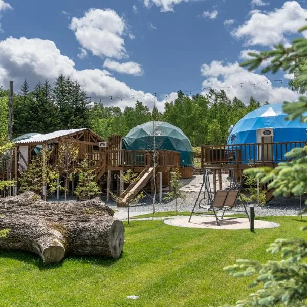 Glamping TOMAMU, hotel v destinaci Tomamu