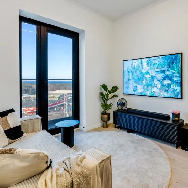 Sea view 16 floor premium apartment, hotell Tallinnas