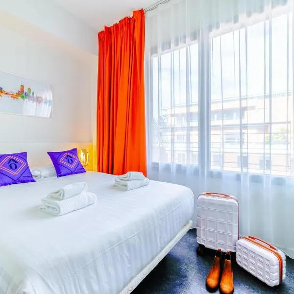 Residence Montempo Lyon Cite Internationale, hotell Lyonis