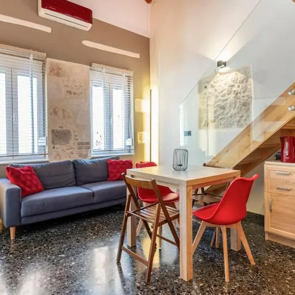 Arcade central retro apartment, hotelli Rethymno Townissa