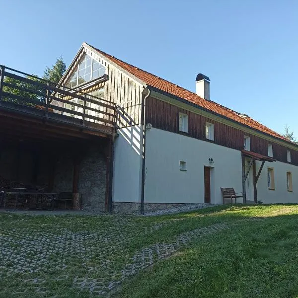 Chalupa v Českém lese, hotel Bělá nad Radbuzouban