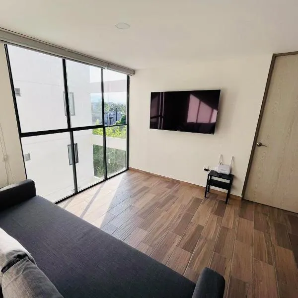 Departamento nuevo a 5 cuadras de Roma Norte. En Vértiz 253, hotel v destinaci Mexico City