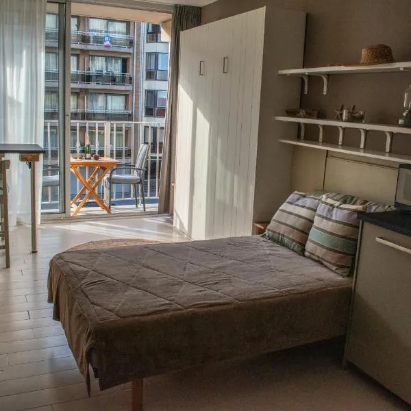 Gezellige studio met balkon - Santhooft centrum Nieuwpoort-bad, hotel in Nieuwpoort