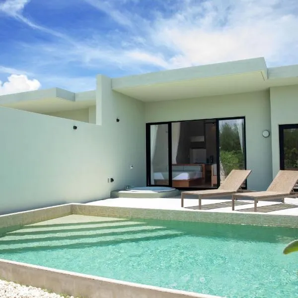 フェリスヴィラスイート伊良部島・長浜ベイ โรงแรมในเกาะมิยาโกะ