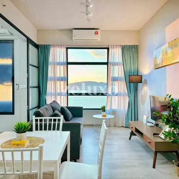 #10 Jesselton Quay City Pads Seaview by Zeluxo, hotell Kota Kinabalus