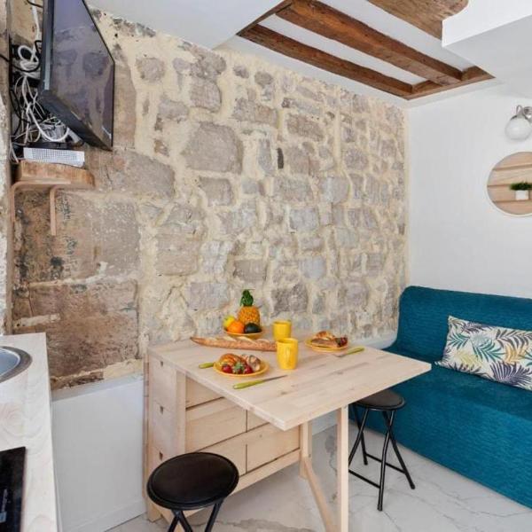 Lou - Stylish Studio Montorgueil Historic Heights, Paříž
