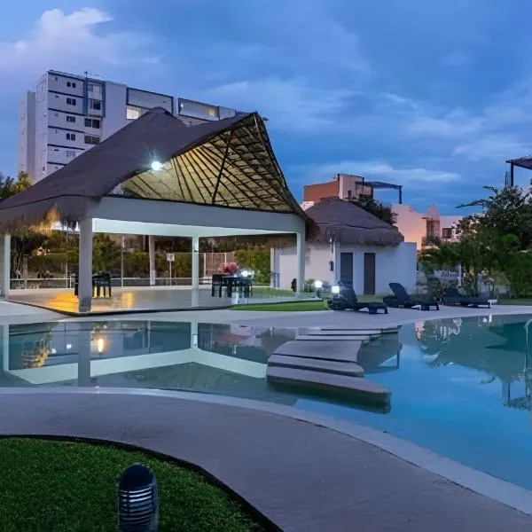 Exclusive building 6 people 3 cable televisions 3 swimming pools balcony,, hotel u Cancúnu