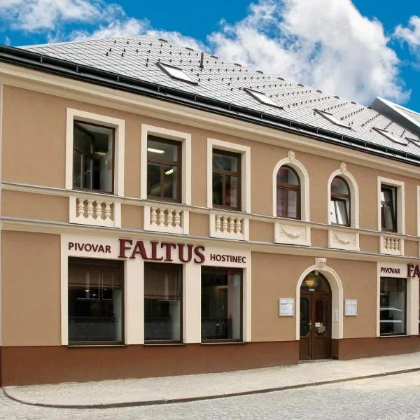 Pivovar a restaurace Faltus, hotel v mestu Česká Třebová