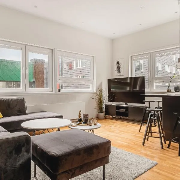 Dinbnb Apartments I 78sqm for the family I Balcony & near the sea, hotel v destinaci Bergen