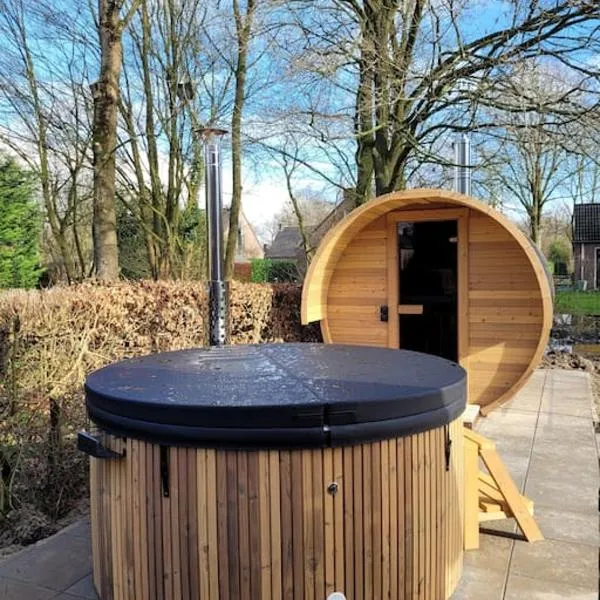 Nordic Zen Wellness met hottub & sauna, Hotel in Ewijk