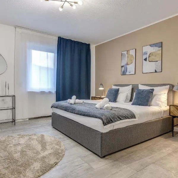 Zentrale Design Wohnung in Ufernähe - 105 qm - Parkplatz - Küche - Netflix, ξενοδοχείο σε Bingen am Rhein