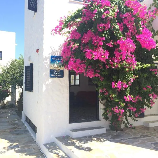 Utopia Hotel Apartments, hotel in Agia Marina
