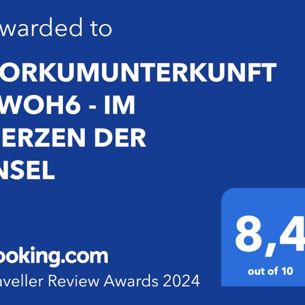 BORKUMUNTERKUNFT - WOH6 - IM HERZEN DER INSEL