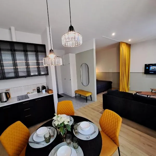 Golden Palms Apartment in the city centre, hotel in Rīga