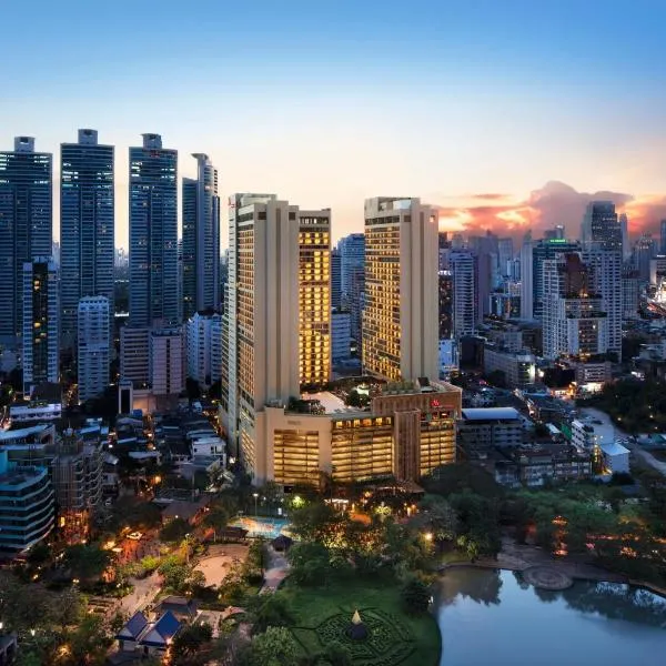 曼谷皇后公园万豪侯爵酒店,位于曼谷的酒店