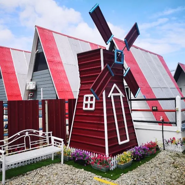 Red Triangle Cottage Roomstay Kerteh Paka โรงแรมในKampong Pengkalan Pangan