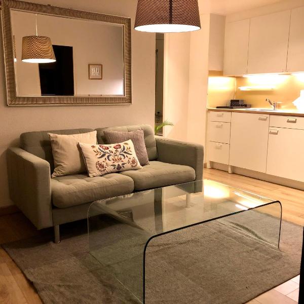 Cool & Central 2 bedroom in heart of Eaux-vives, Genf