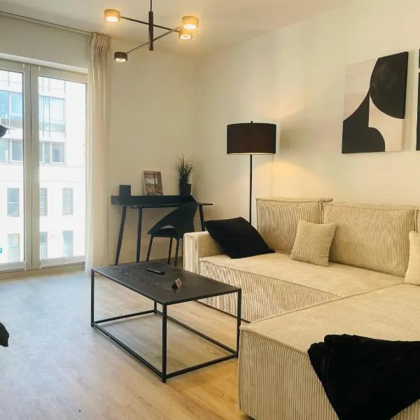 LIGHTPLACE - Innenstadt - Kaffeevollautomat - Balkon - Boxspringbett, hotell i Braunschweig