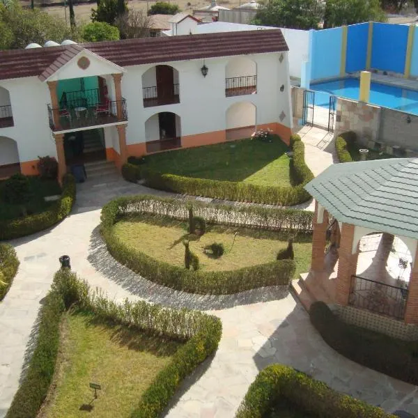 Hotel Santa Barbara,位于Huichapan的酒店