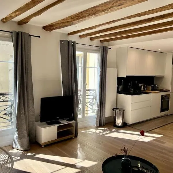 Appartement de charme en plein cœur de Paris, hotel v Paříži