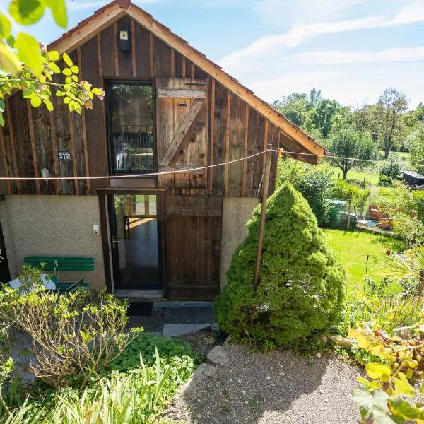 Tiny House Chez Claudine - Relaxen, Workspace, Nähe Thermen, Netflix, free Parking & Wifi, hotel v mestu Brugg