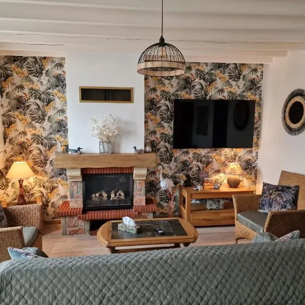 Maison cosy La Petite Cigogne en Baie de Somme, Hotel in Boismont