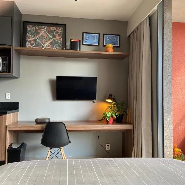 Studio novo Frei Caneca checkin totalmente flexível, hotel in Sao Paulo