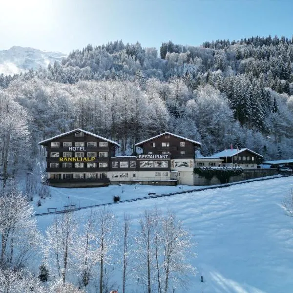 Hotel Restaurant Bänklialp, hotel em Engelberg