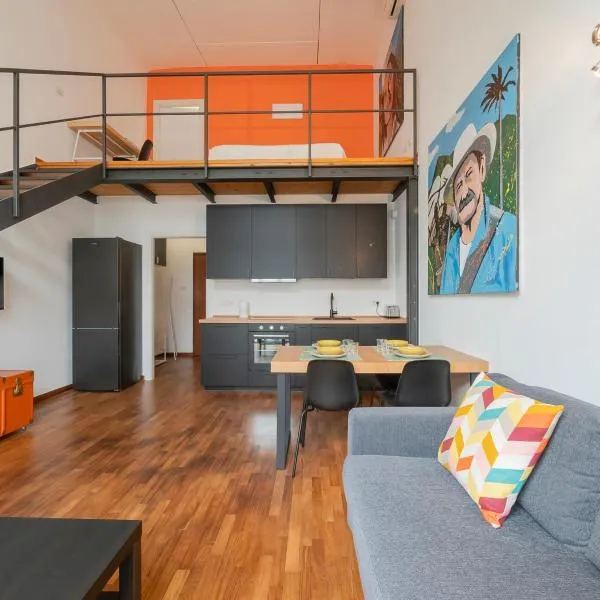 Xenia Apartments - Bright loft studio in Bovisa area, hotel v Miláně
